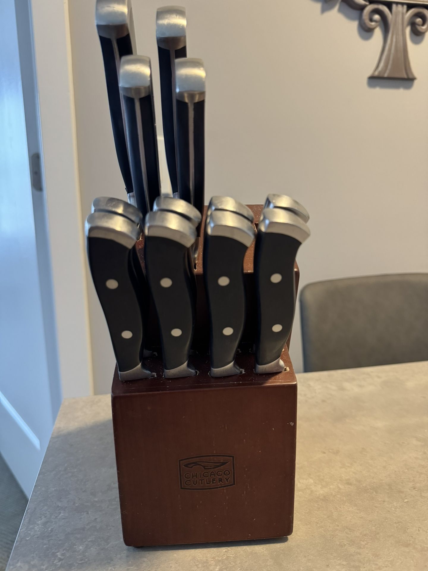 chicago cutlery knife set