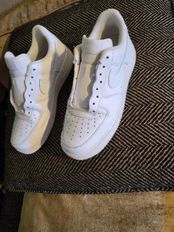 Nike Air Force 1 Low White Leather Sneakers CW2288-111 