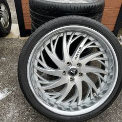 24 Inch Artis  Rims/wheels 5x127 Used Tires