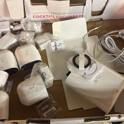 Arlo Ultra 2 Spotlight Camera Wire Free Security System 4 pack with Total Security Mount