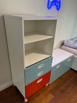 IKEA shelf and drawer