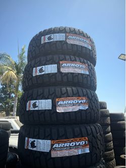 Lt285/55R20 Arroyo RT (4) NEW TIRES INSTALLATION AND BALANCE INCLUDED 50,000 MILES WARRANTY