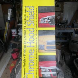 AVS Chrome Bug Deflector Hood Shield 08-19 Sequoia, 07-13 Tundra 