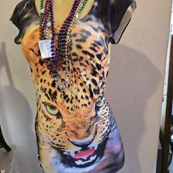 Tiger Dress With Beads!!$15 Furryjacket Xtra