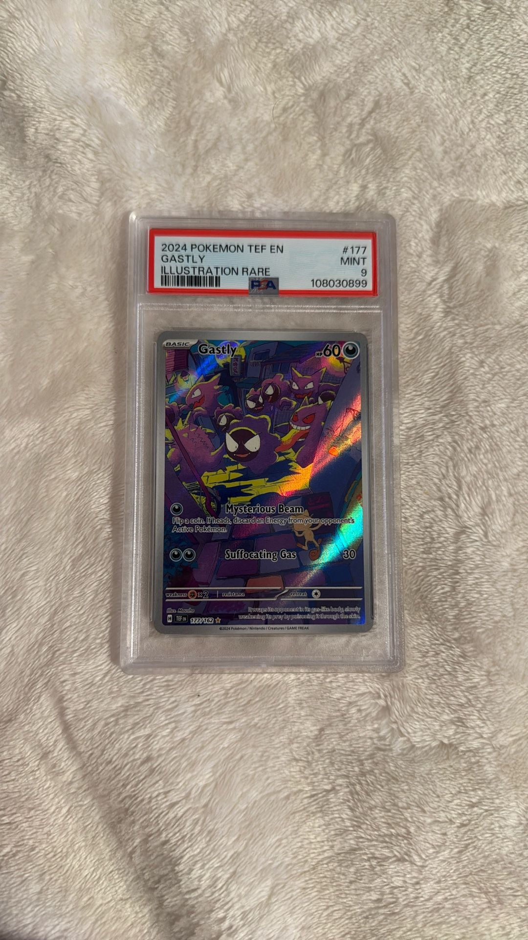 Gastly #177 PSA 9