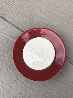 CRATE & BARREL Soap Dish With Soap