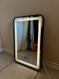 Modern LED Bathroom Mirror – 15” x 24” Vanity Mirror