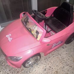 Pink Barbie Car Toddler 