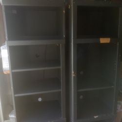 Lighted Bookshelves 