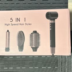 5-in-1 High Speed Hair Styler – ANNILARY (Brand New, Sealed)