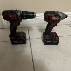Milwaukee Drill Set 