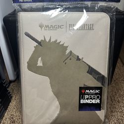 Magic the Gathering Final Fantasy Cloud Ultra Pro 9-Pocket Premium PRO Binder