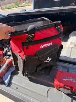 Husky Red and Black Tool Bag