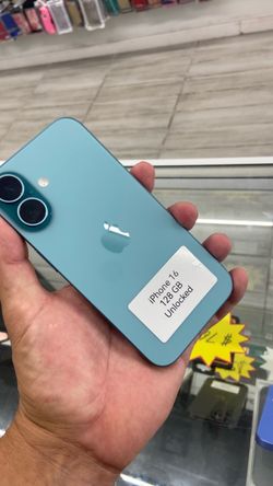 iPhone 16 unlocked. Cash or $50 down w approval