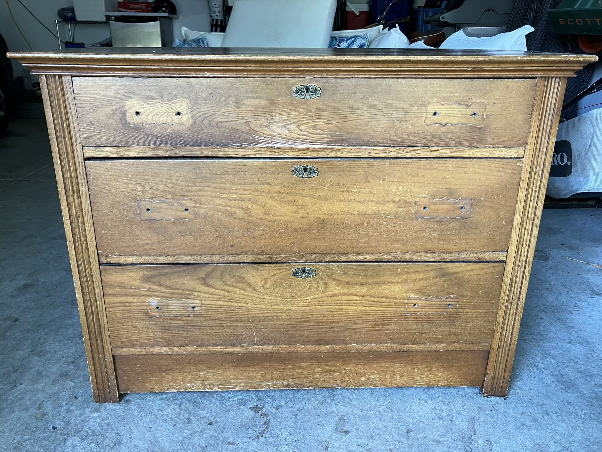 Antique Chest Dresser Nightstand