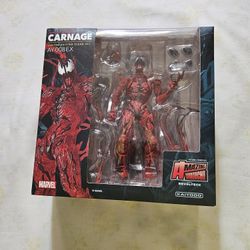 Amazing Yamaguchi Limited Edition Marvel Carnage Figure Open Box New 