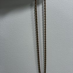 14k Yellow Gold Rope Chain 