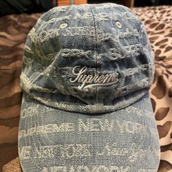 Supreme Denim Hat