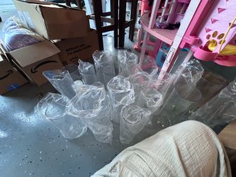 Clear Plastic Vases