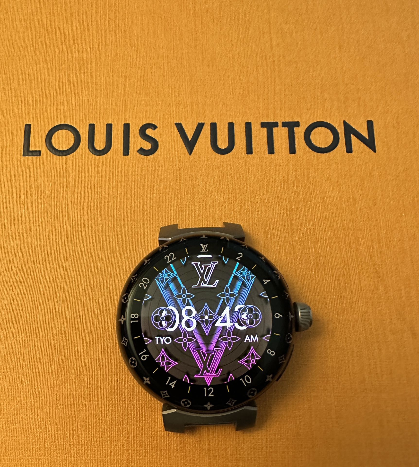 Shop Louis Vuitton Tambour Horizon Light Up Connected Watch
