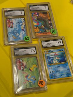 Graded Vintage Japanese Pokemon Cards