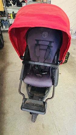 Orbit Baby Jogging Stroller Base And Red Chair