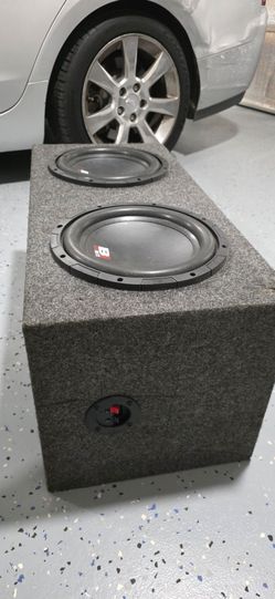 Dual Subwoofer Box w/Subs