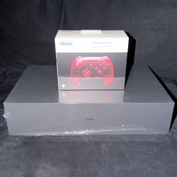 Analogue 3D & 8Bitdo Bluetooth Controller (Watermelon)