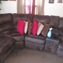 Brown Sofa 
