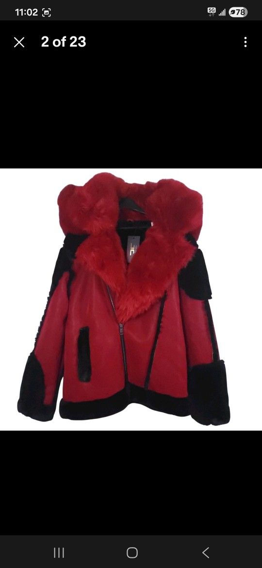 Jordan Craig Black Label El Jefe Shearling Moto Jacket