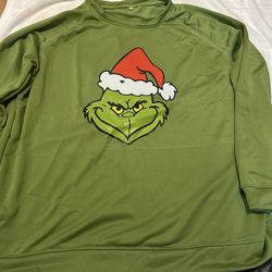 Grinch Green Long Sleeve Shirt