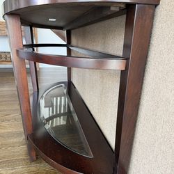 Half Moon Sofa Table 56”L x 28 1/2 H x 17” D