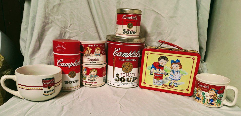 Vintage Campbell's Kids Soup Advertising Lot 