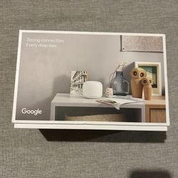 Google Nest WiFi - 2 Pack - Router and Point