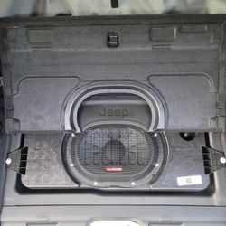 OEM Jeep wrangler 2 Door Alpine Subwoofer 