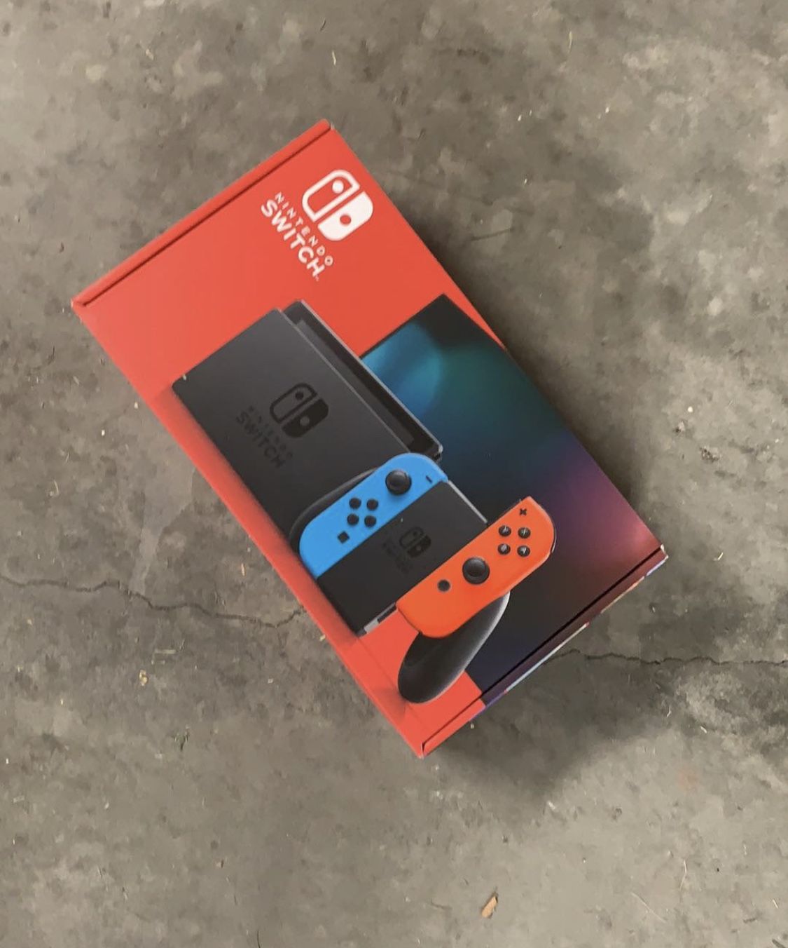 Nintendo Switch Neon Red and Neon Blue BRAND NEW IN HAND