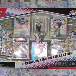 Prismatic evolutions premium figure collection