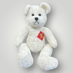 Fiesta 13" Foo Bear LOVE Chinese Symbol Beanie Feet Jointed