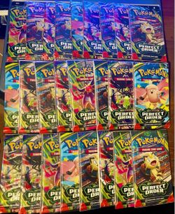 Pokemon - Lot of (25) 'Perfect Order' Booster Packs - New/Sealed