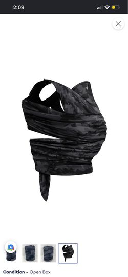 Boppy ComfyFit Carrier, Black Camo