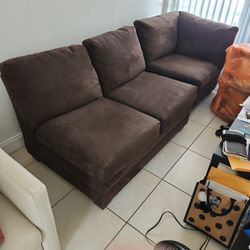 Crate And  Barrel 2 Peace Sofa