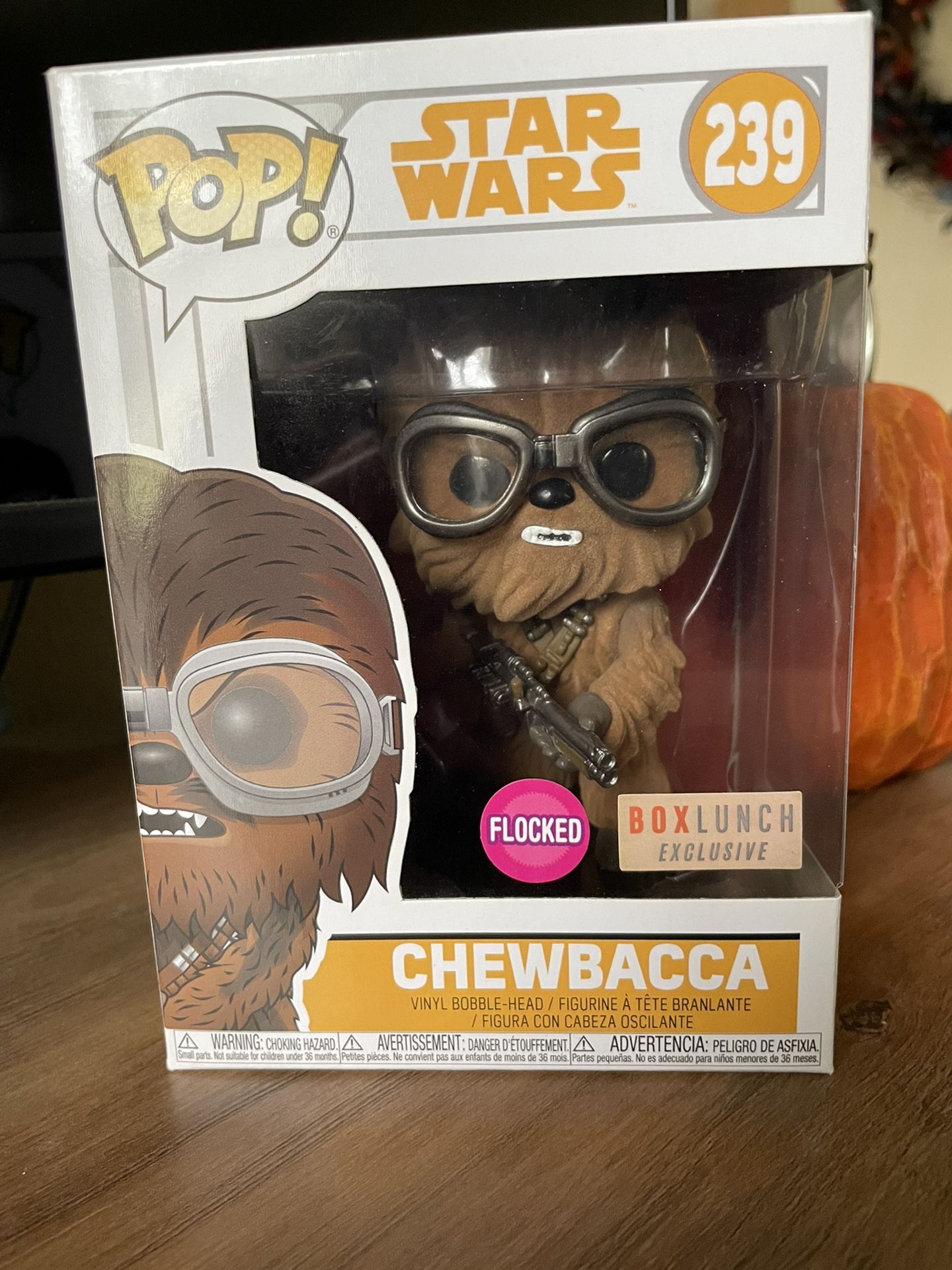 Funko Pop Chewbacca Flocked (vaulted)