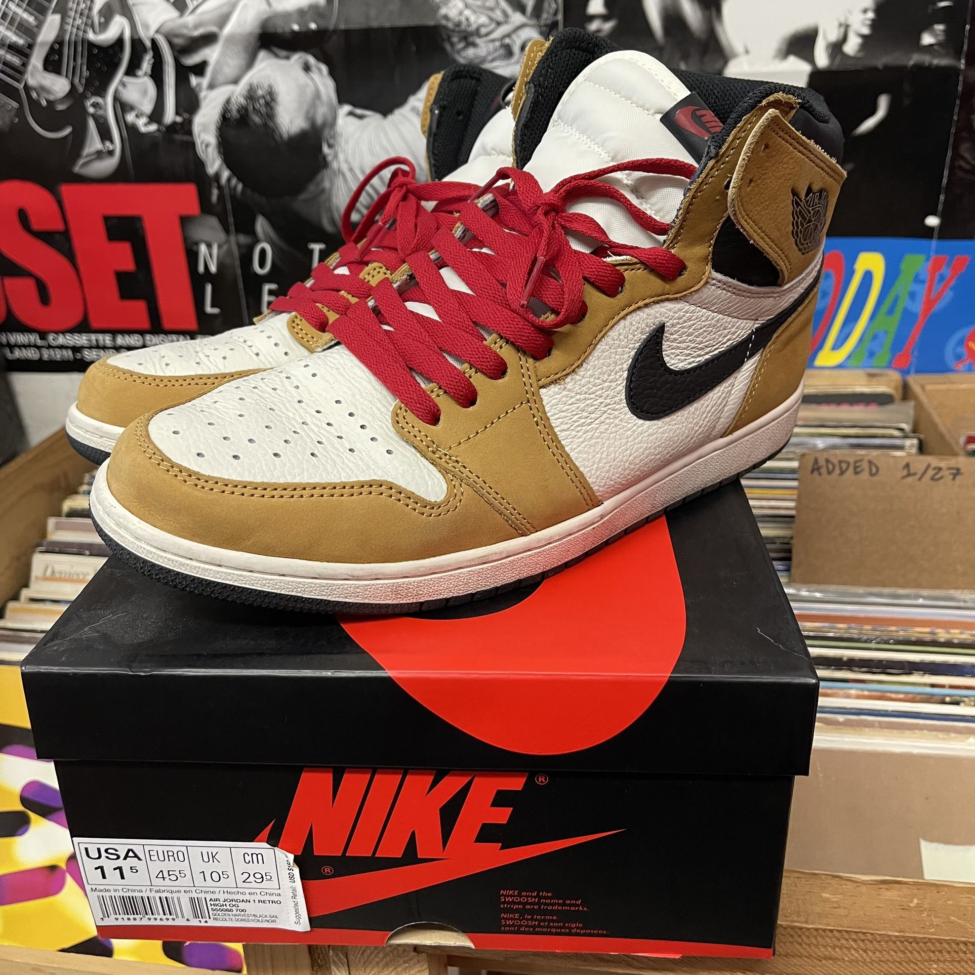 Air Jordan 1 Rookie Of The Years Size 11.5