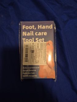 Foot , hand and nail set