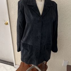 Jessica Holbrook , Leather Jacket.