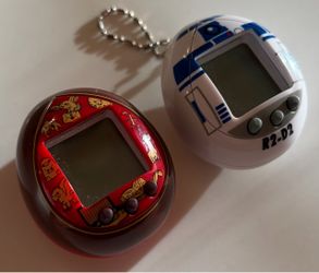 Bandai Tamagotchi Nano Lot Star Wars R2-D2 & Harry Potter Magical Creatures