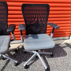 HAWORTH ZODY MESH-BACK TASK CHAIRS 