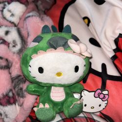 Hello Kitty Dinosaur Plushie