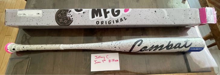 Combat BBCOR baseball bat Cookies N Cream 33”