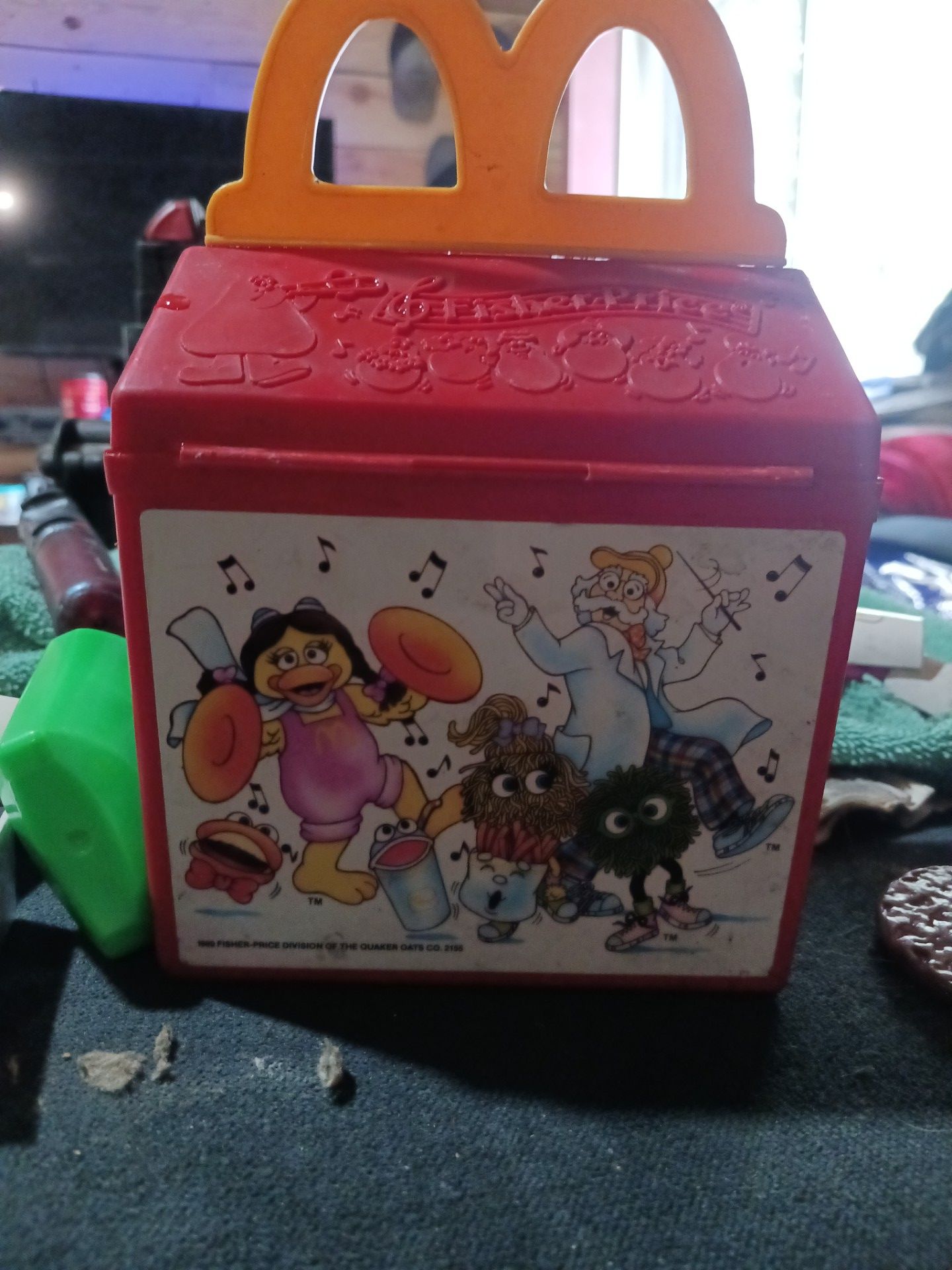Vintage McDonald's Happy Meal Box with Classic Characters